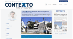 Desktop Screenshot of jornalcontexto.net