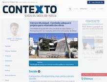 Tablet Screenshot of jornalcontexto.net